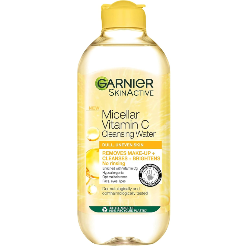 Garnier Micellar Vitamin C Cleansing Water Cleanser & Makeup Remover 400ml